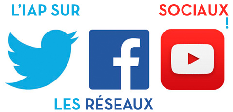 image l'IAP sur les réseaux sociaux !